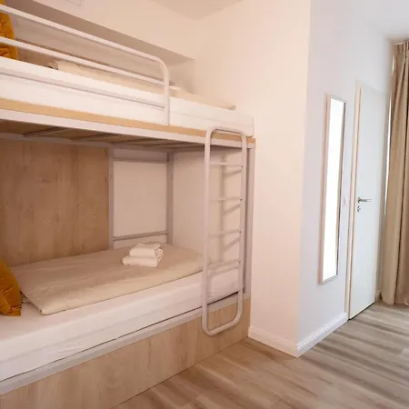 Hotel Fairschlafen Boutique Etagenbett Kombüse 0-12, Sauna, Fitness